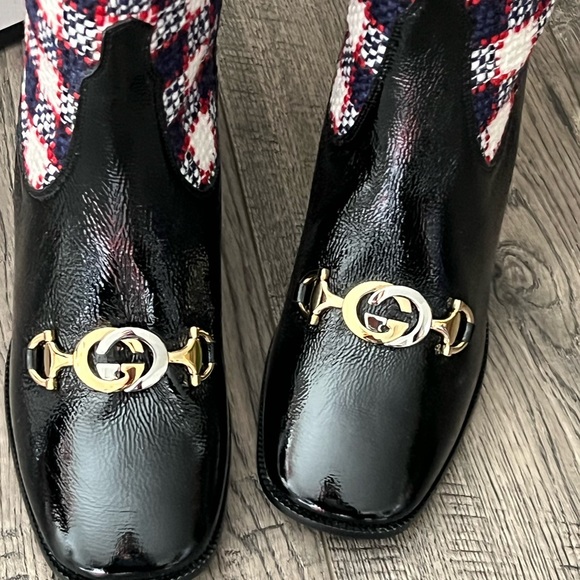 New in box Zumi Checkered boots size 36 - Picture 3 of 13